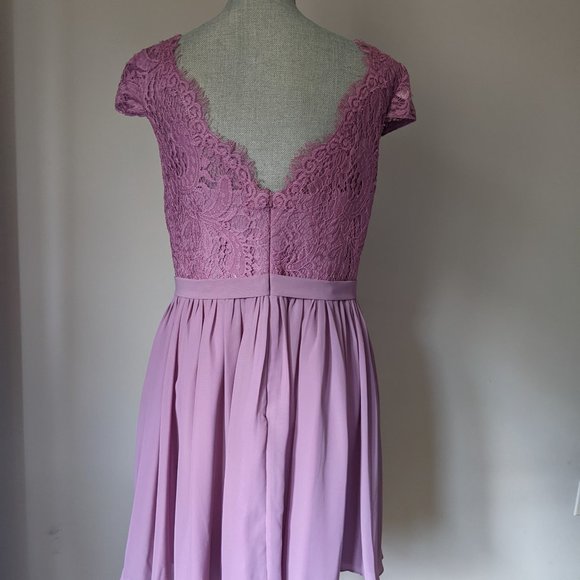 Wisteria, JJ's house, Knee length, Bridesmaid dress - Picture 4 of 9